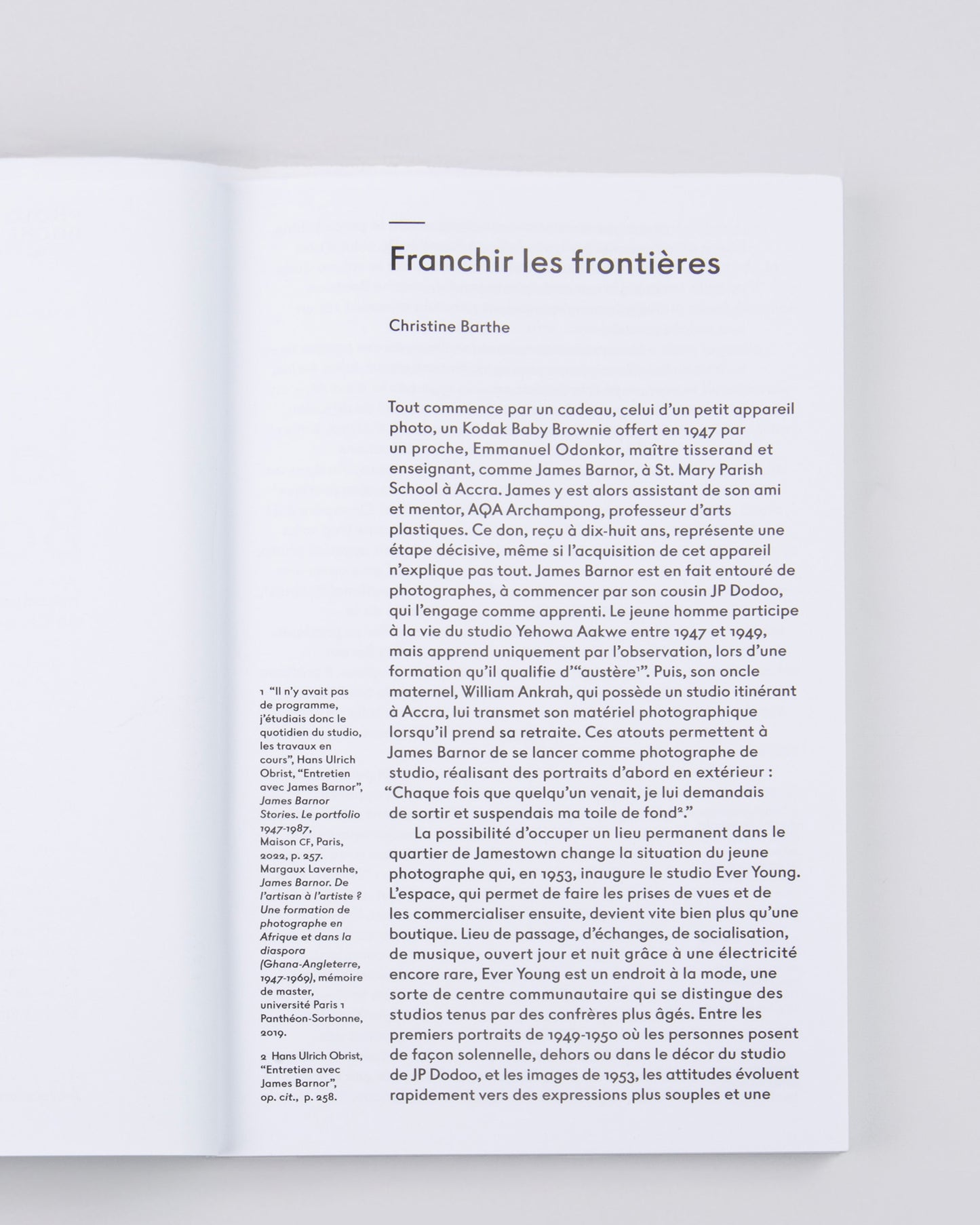 Photo Poche James Barnor