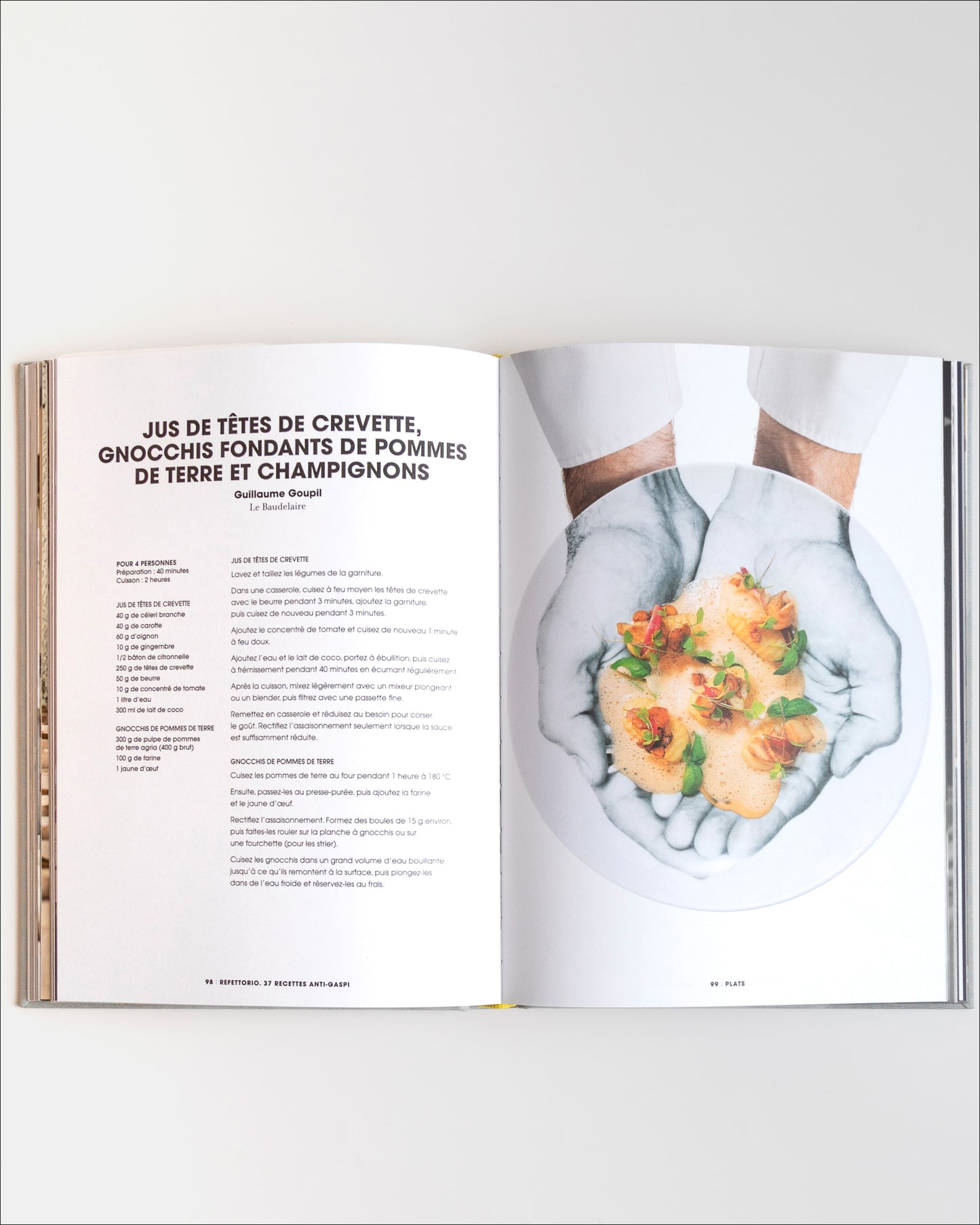 Refettorio 37 Recettes anti-gaspi